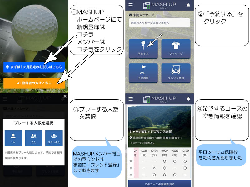ゴルフサブスクの評判