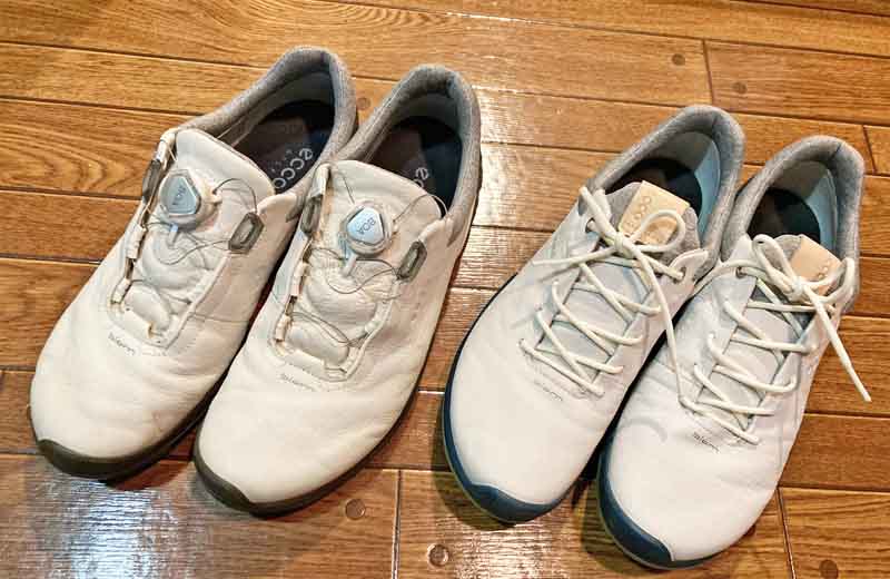 ECCOのゴルフシューズ