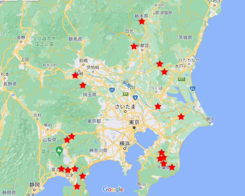 ティーレックスのゴルフ場